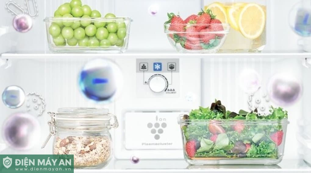 Tủ lạnh Sharp Inverter 330 lít SJ-XP352AE-DS